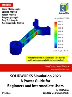 cover image of SOLIDWORKS Simulation 2023